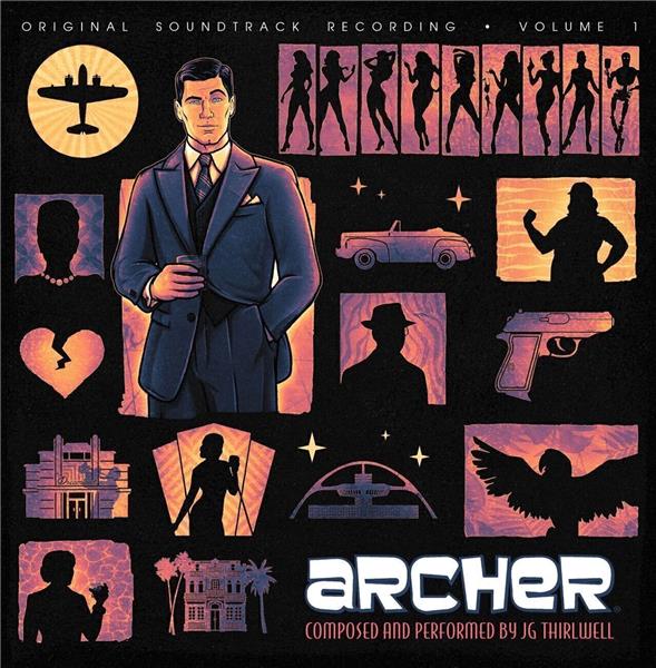 Archer - Original Soundtrack, Volume 1 - Front Cover