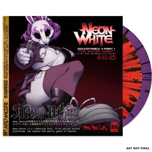 Neon White - Soundtrack, Part 1 : "The Wicked Heart" - Front Cover