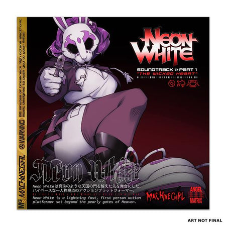 Neon White - Soundtrack, Part 1 : "The Wicked Heart" - Front Cover
