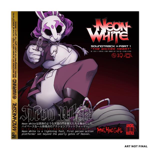 Neon White - Soundtrack, Part 1 : "The Wicked Heart" - Front Cover