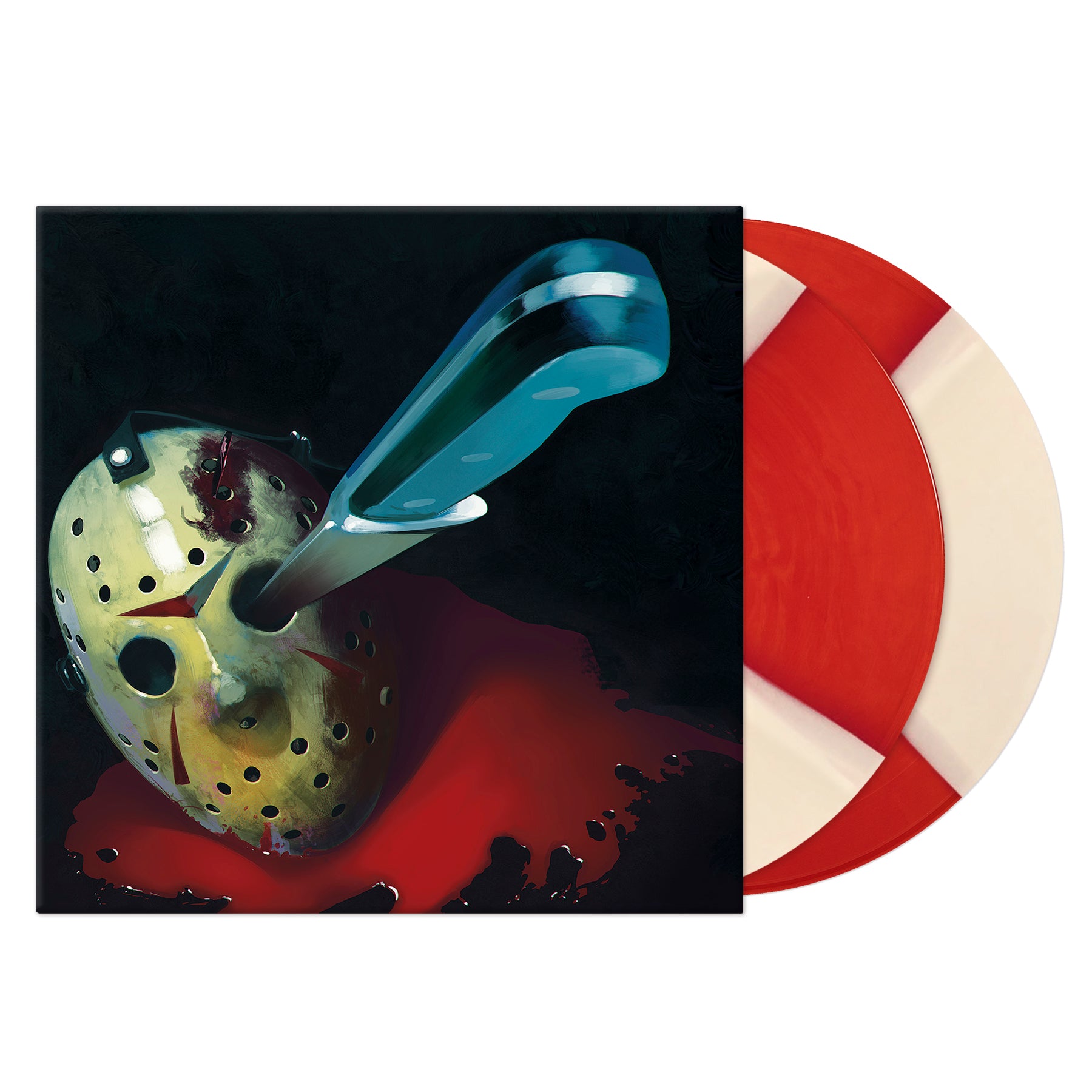 FRIDAY THE 13TH PART IV/THE FINAL CHAPTER/VINYLE ROUGE ET BLANC 180GR - Front Cover
