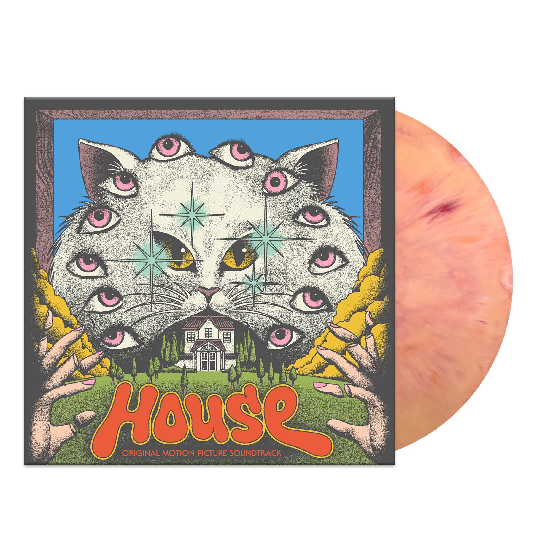 HOUSE/HAUSU/VINYLE COULEUR SANGRIA TOURBILLON 180GR - Front Cover