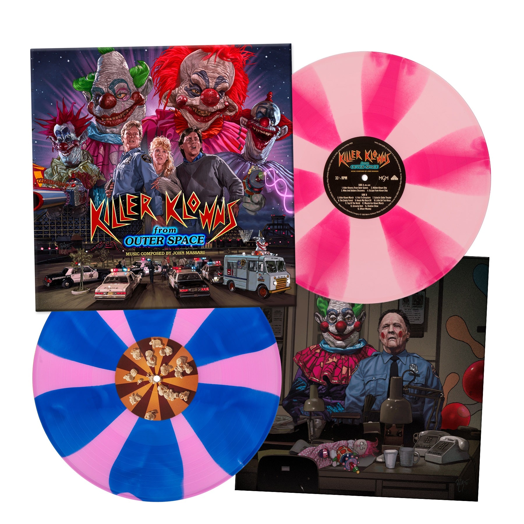 KILLER SPACE/VINYLE ROSE VIOLET ET BLEU 140GR - Front Cover