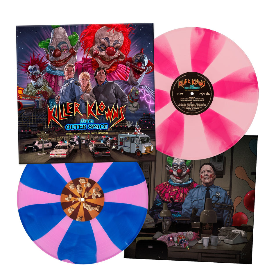 KILLER SPACE/VINYLE ROSE VIOLET ET BLEU 140GR - Front Cover