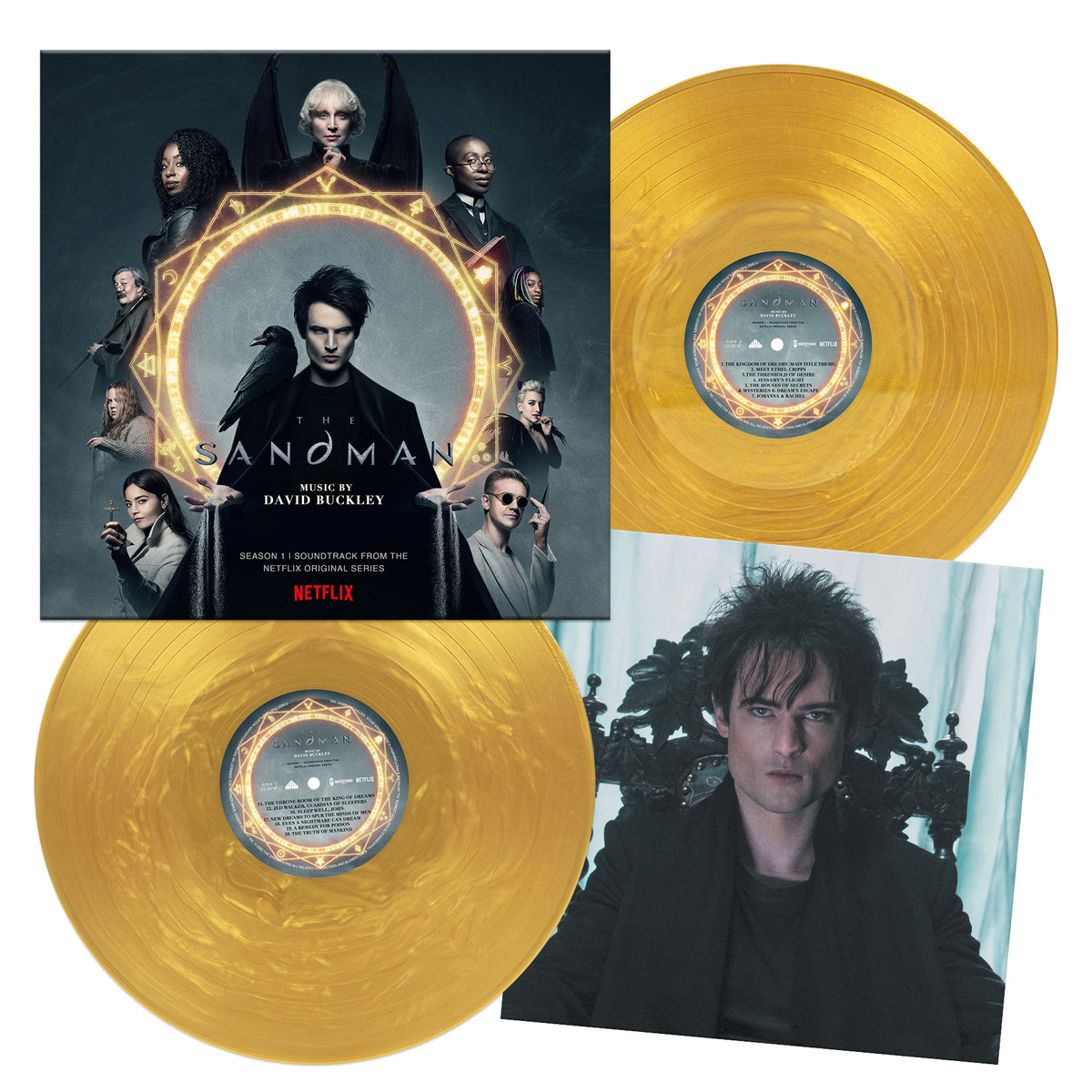 SANDMAN/VINYLE COULEUR POUDRE D OR - Front Cover