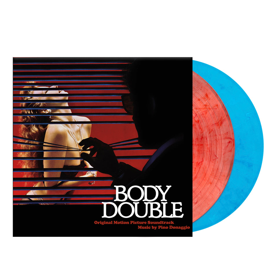 BODY DOUBLE/ORIGINAL MOTION PICTURE/LP1 ROUGE/LP2 BLEU/COMPOSITEUR PINO DONAGGIO - Front Cover