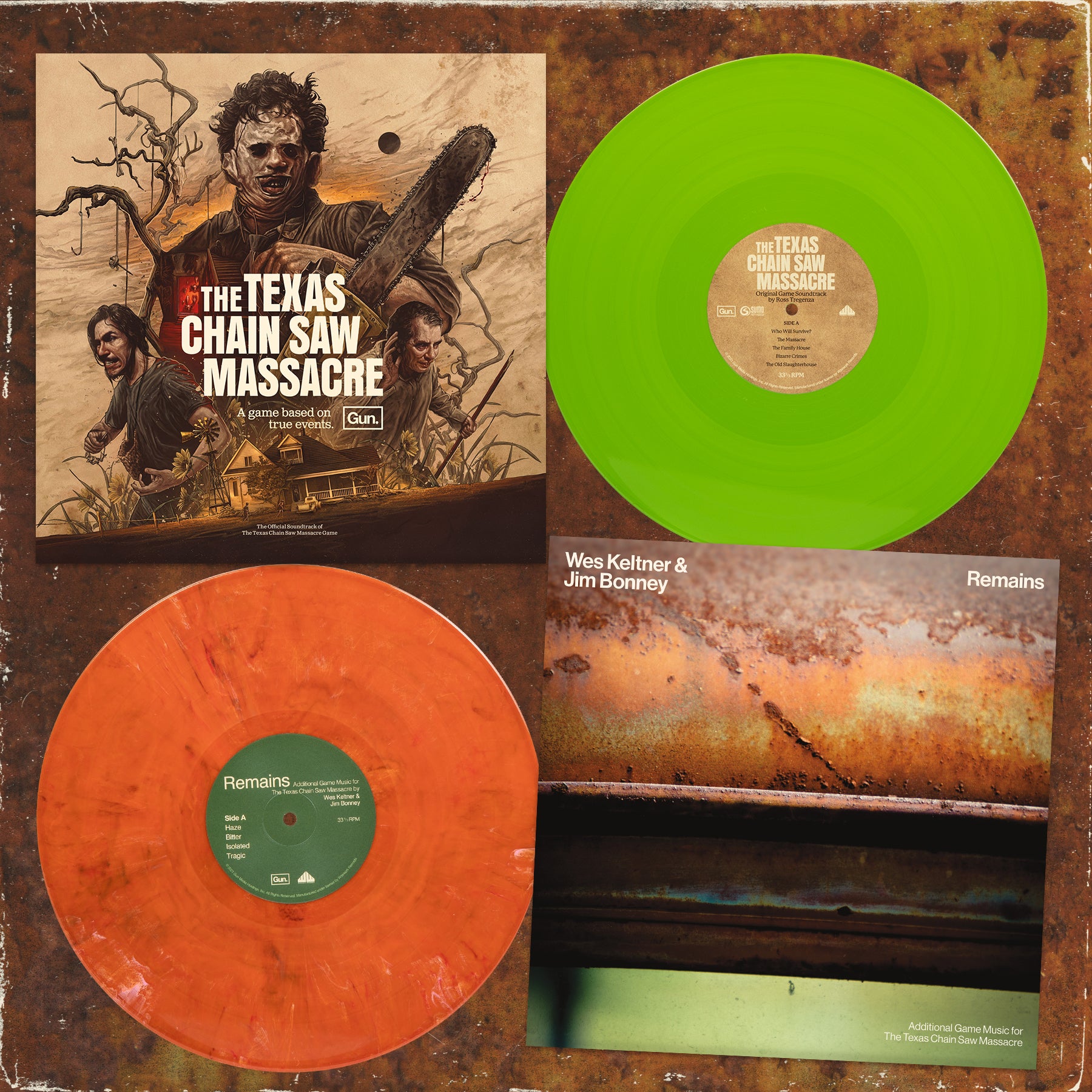 TEXAS CHAINSAW MASSACRE/THE GAME/ROSS TREGENZA/INCLUS BOF BONUS - Front Cover