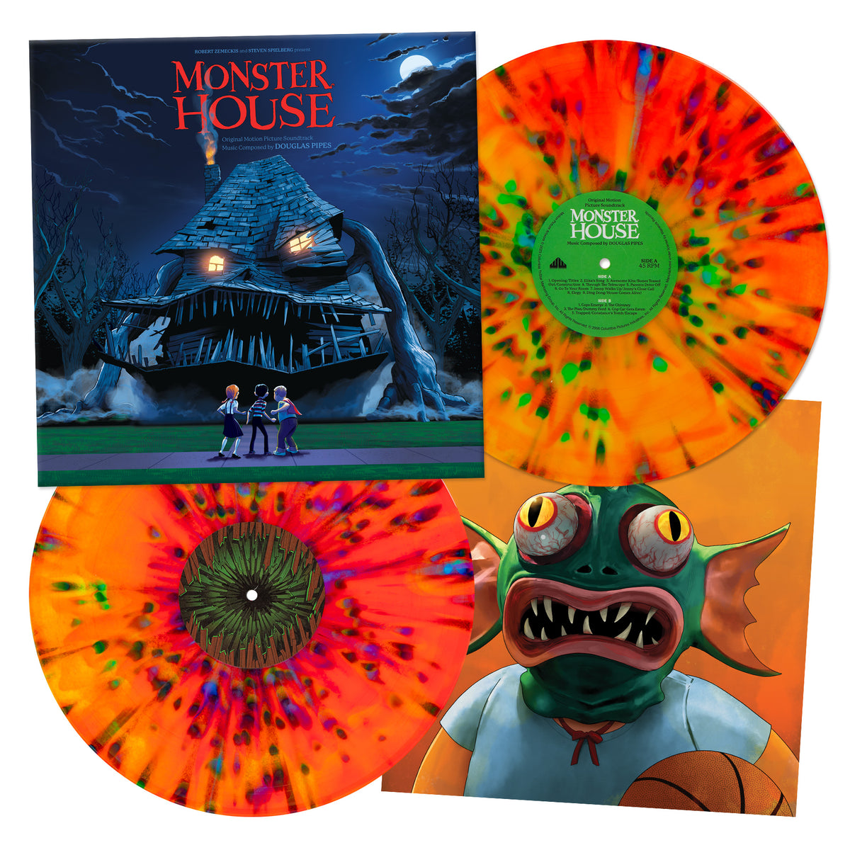 MONSTER HOUSE/VINYLE COULEUR DEMOLITION A LA DYNAMITE - Front Cover