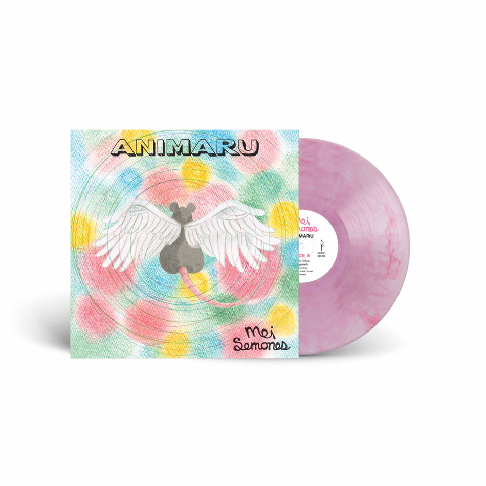 Animaru - Vinyle Marbré Rose - Front Cover