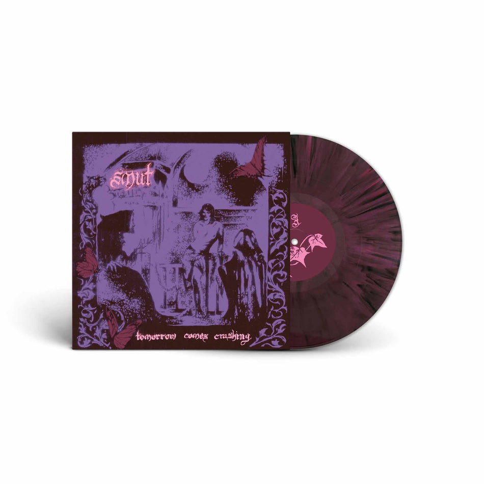 Tomorrow Comes Crashing - Vinyle Violet Et Noir - Front Cover