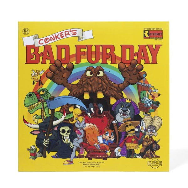 Conker's Bad Fur Day - Front Cover