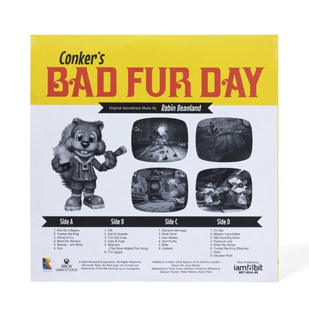 Conker's Bad Fur Day - Front Cover