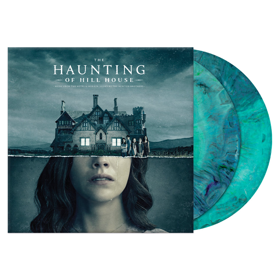 HAUNTING OF HILL HOUSE /EDITION LIMITEE COULEUR BLEU FANTOMATIQUE VERT ET BLANC IRISE - Front Cover