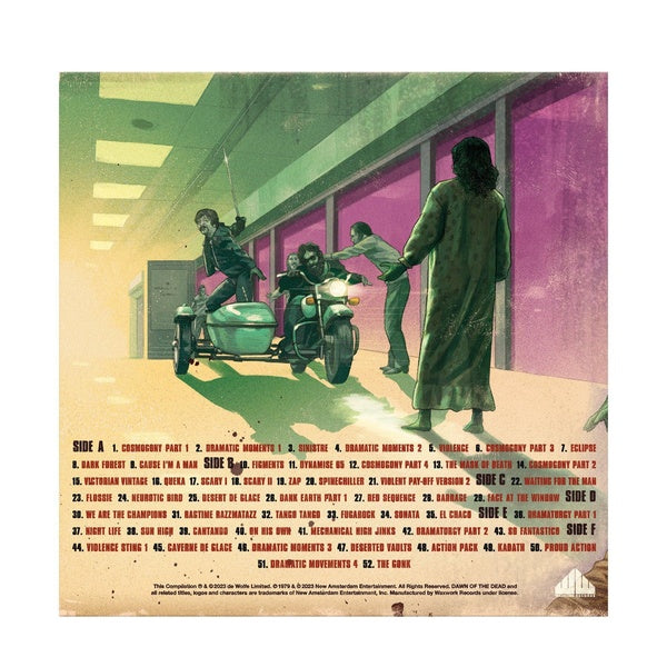 Dawn Of The Dead (Library Cues - Front Cover