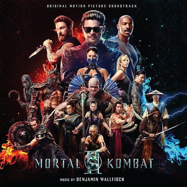 Mortal Kombat Ii / Edition Limitee Couleur Eclaboussures Nuageuse Bleu Noir Et Vert Fonce - Front Cover