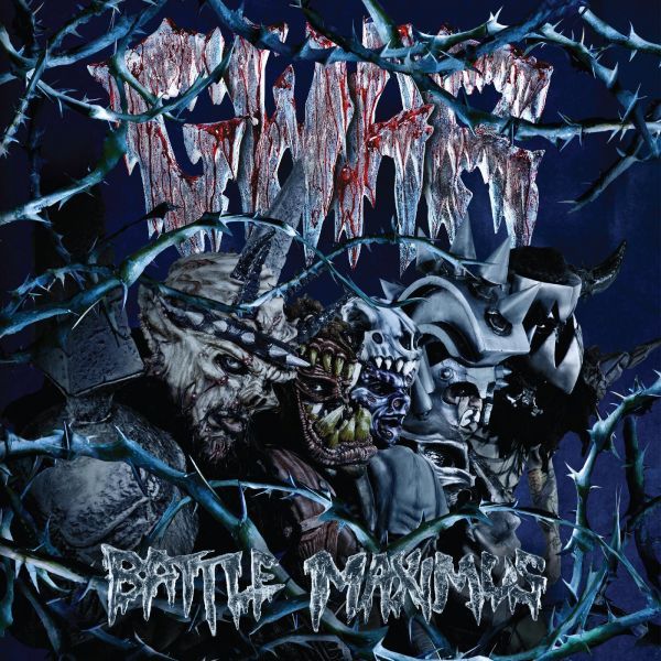 BATTLE MAXIMUS/VINYLE BLEU CRISTAL AVEC TOURBILLON BLEU FONCE/10EME ANNIVERSAIRE - Front Cover
