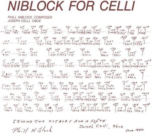 Niblock For Celli/Celli Plays Niblock - Front Cover