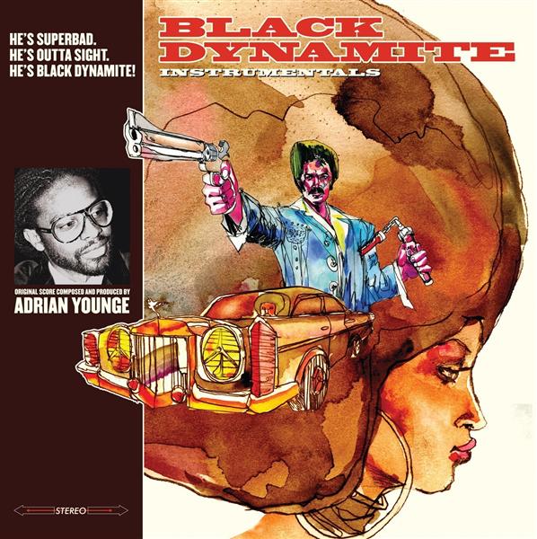Black Dynamite Instrumentals - Front Cover