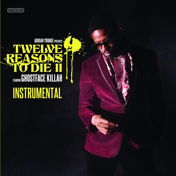 12 Reasons To Die II (Instrumentals) - Front Cover