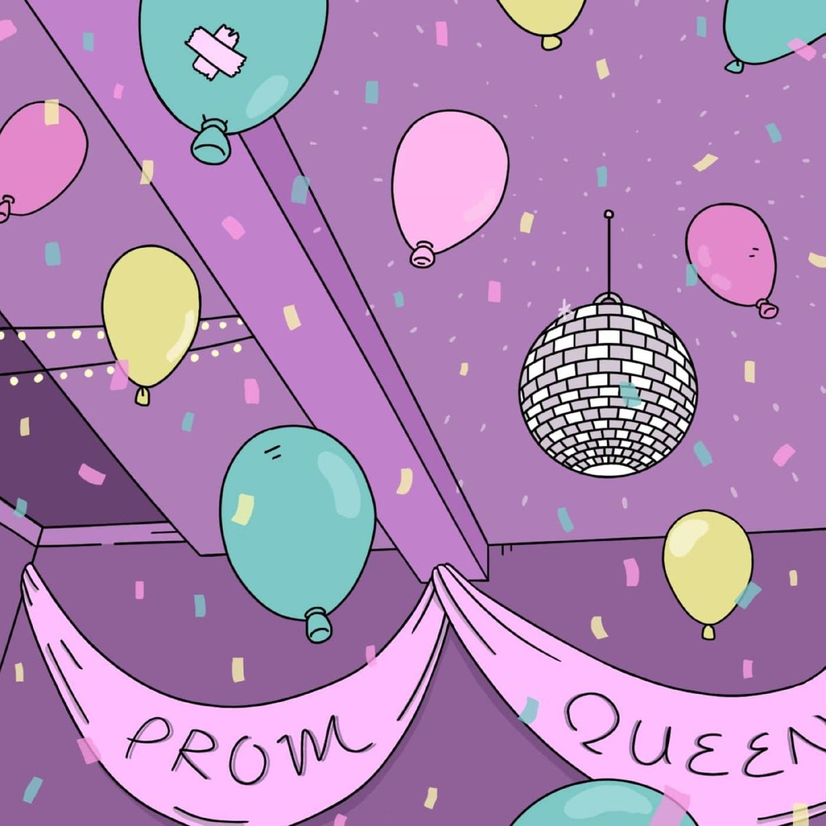 PROM QUEEN SPORTS EP - Front Cover