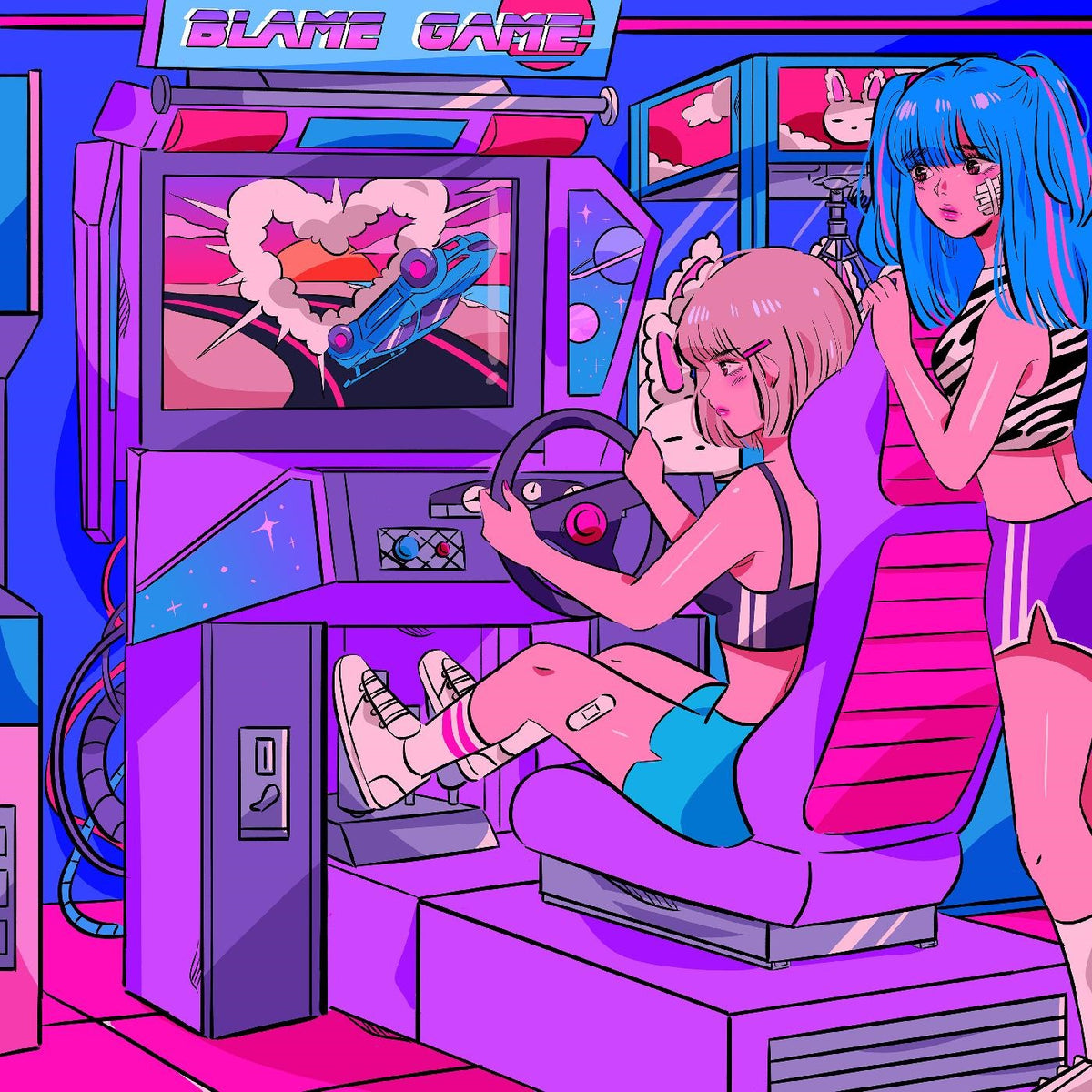 BLAME GAME/VINYLE COULEUR 180GR - Front Cover