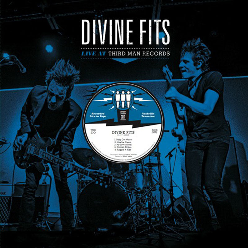 Divine Fits: Live At Third Man Records - Front Cover