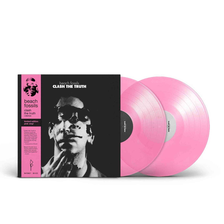 Clash The Truth + Demos - Vinyle Rose Translucide - Front Cover