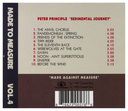 Sedimental Journey - Front Cover