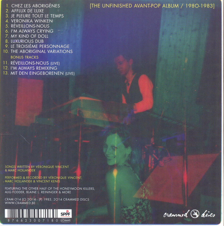 Ex-Futur Album - Back Cover