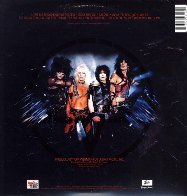 Shout At The Devil - Front Cover
