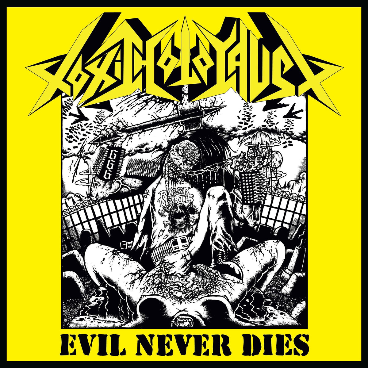 Evil Never Dies - Front Cover