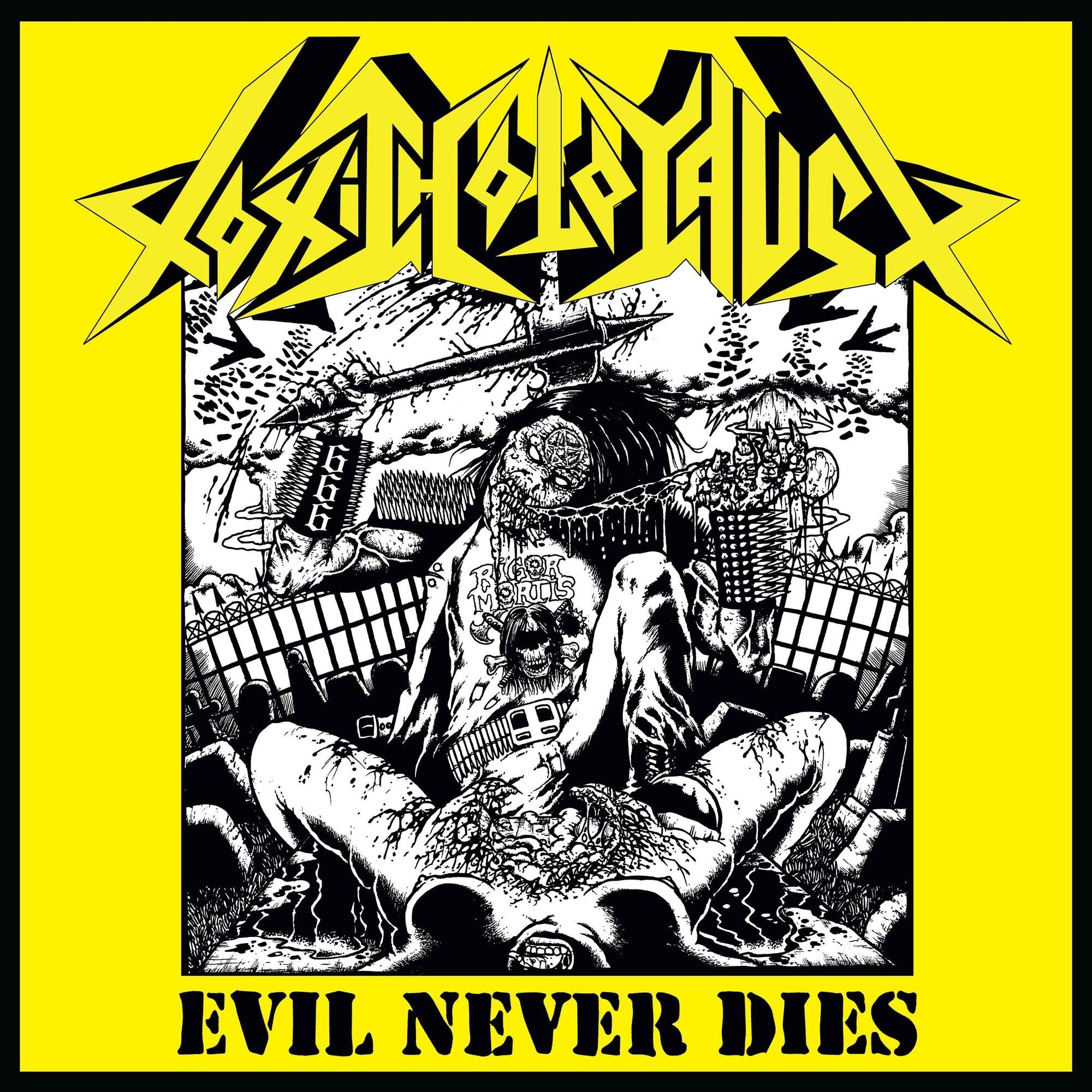 Evil Never Dies - Front Cover