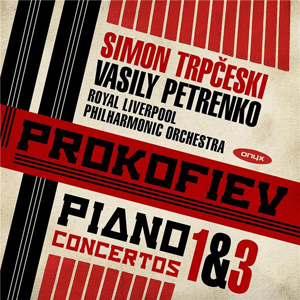 Prokofiev piano concertos no.1 & 3 - Front Cover