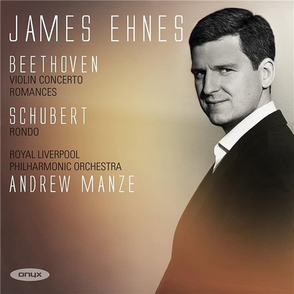Beethoven: concerto pour violon & romances - Schubert : rondo - Front Cover
