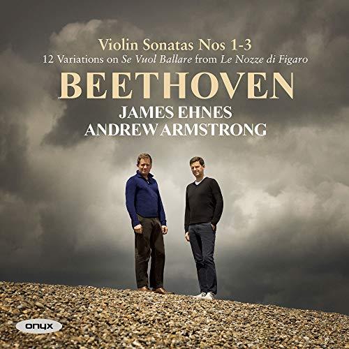 Beethoven violin sonatas 1-3 James - Front Cover