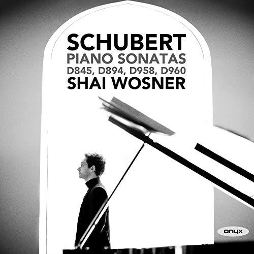 Schubert piano sonatas Shai Wosner - Front Cover