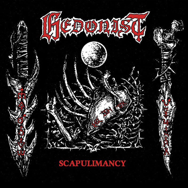SCAPULIMANCY/BLOOD RED VINYL - Front Cover