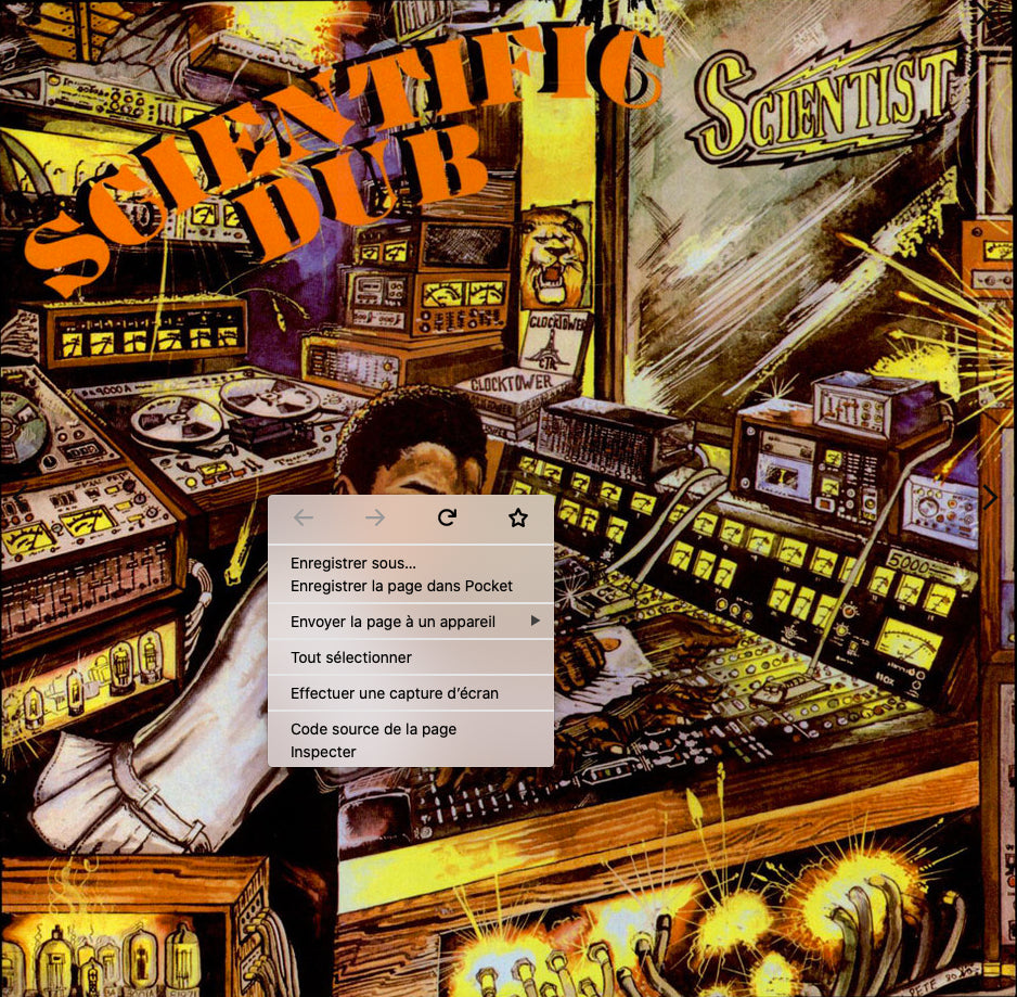 Scientific Dub - Front Cover