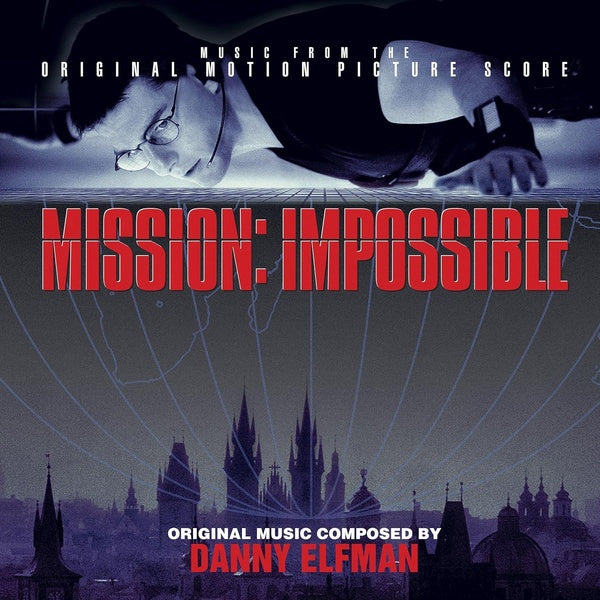 Mission Impossible Vinyle Bleu - Front Cover