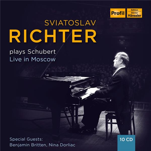 Sviatoslav Richter joue Schubert Live à Moscou Coffret - Front Cover