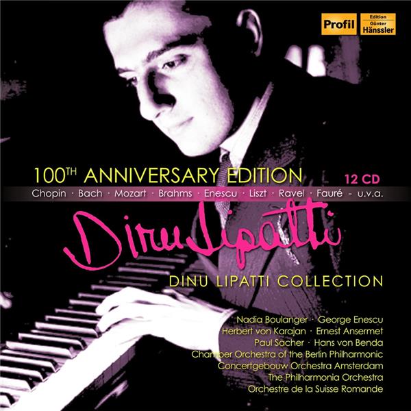 Dinu Lipatti Collection Edition 100ème Anniversaire Coffret - Front Cover