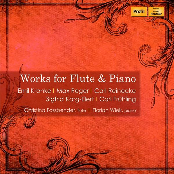 Œuvres pour flûte et piano - Front Cover