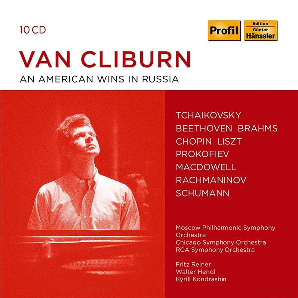 Van Cliburn Piano Collection Coffret - Front Cover