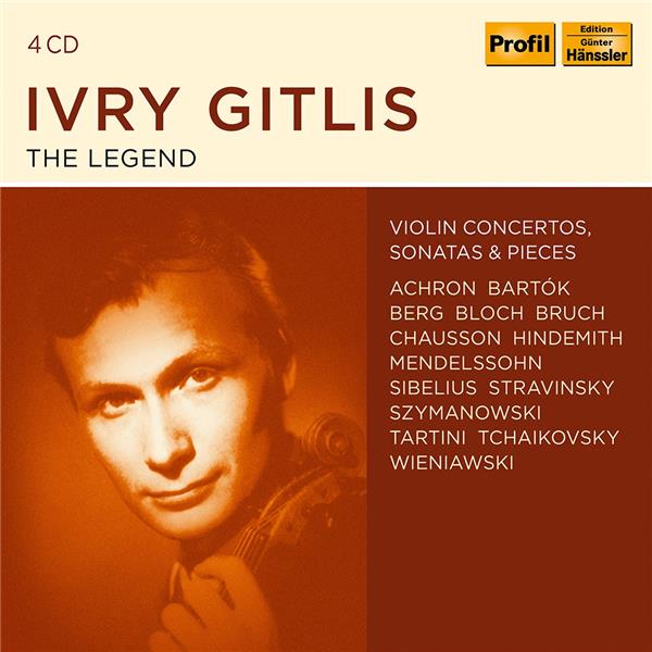 The Legend Ivry Gitlis - Front Cover