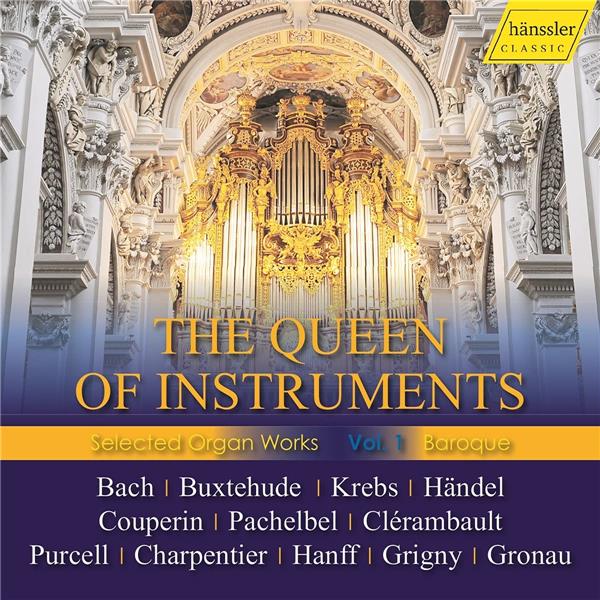 Œuvres pour orgue choisies Volume 1 Le Baroque - Front Cover