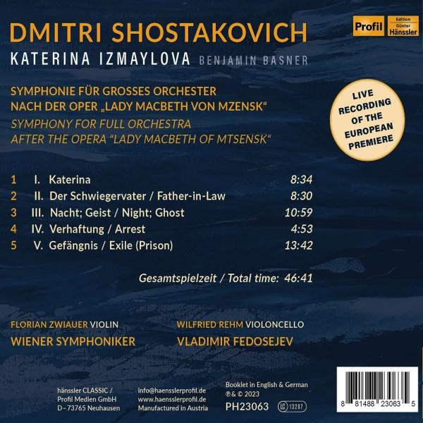Symphonie "Katerina Ismailowa" - Front Cover