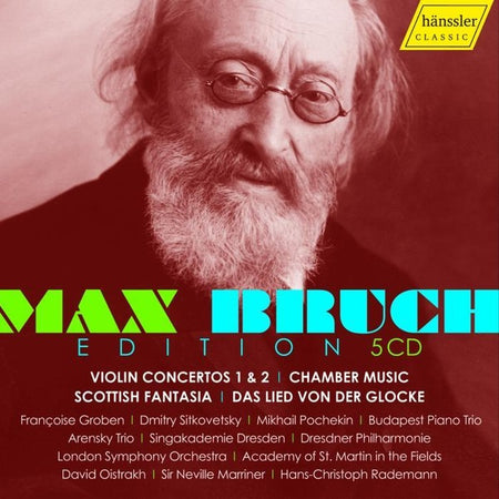 Max Bruch Edition : Concertos pour violon / Musique de chambre / Fantaisie écossaise - Front Cover