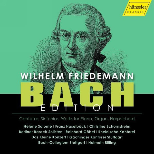 W. F. Bach Edition / Cantates / Sinfonias / Œuvres pour piano et orgue - Front Cover