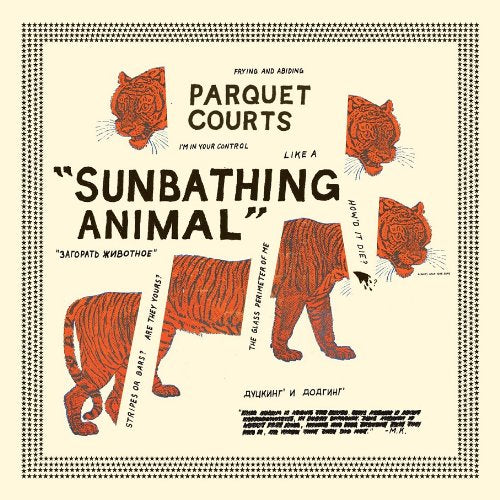 SUNBATHING ANIMALS - Front Cover