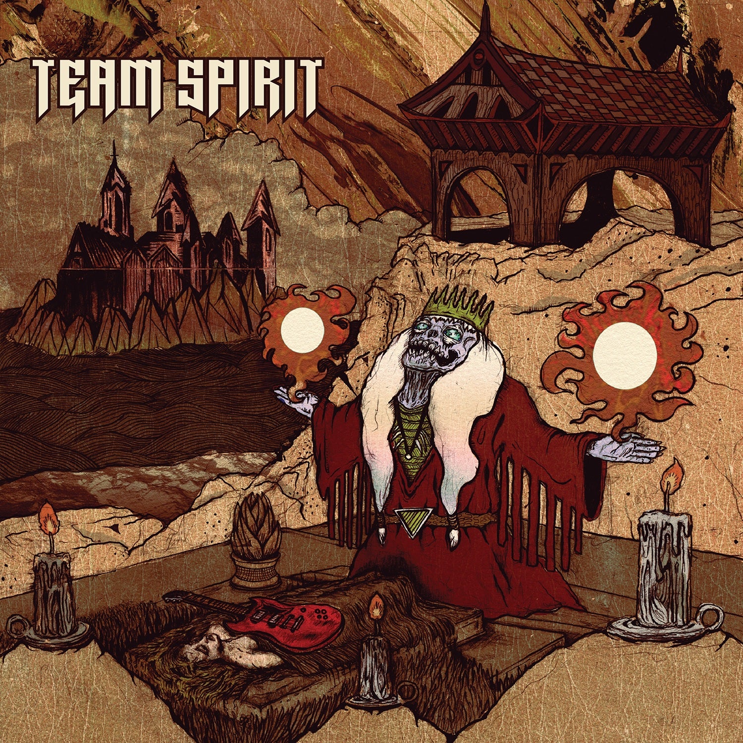 TEAM SPIRIT -10"- -EP- - Front Cover